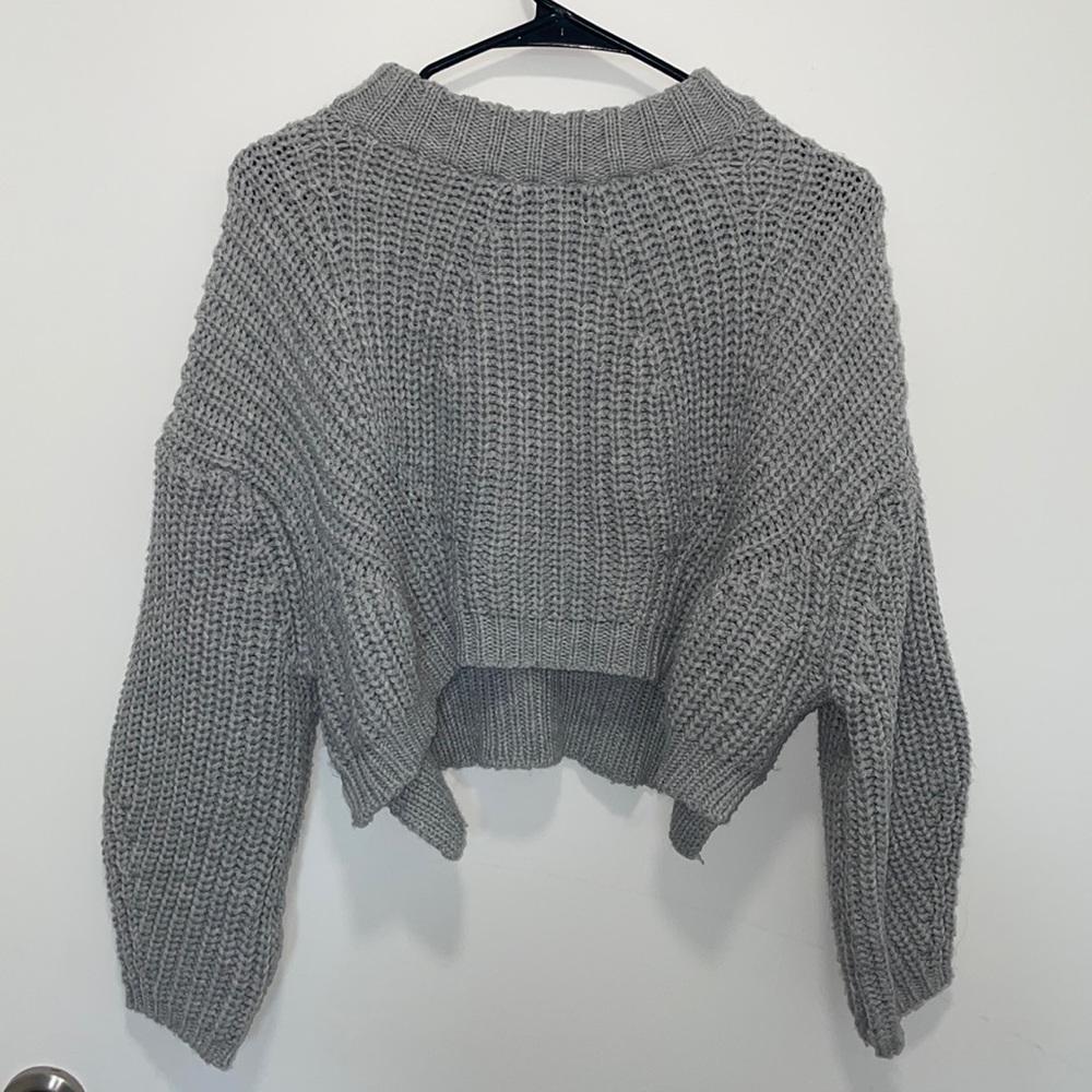 Knit Cropped Sweater